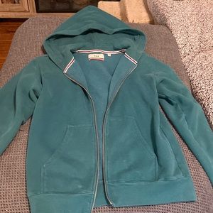 Teal green TNA zip up in XS